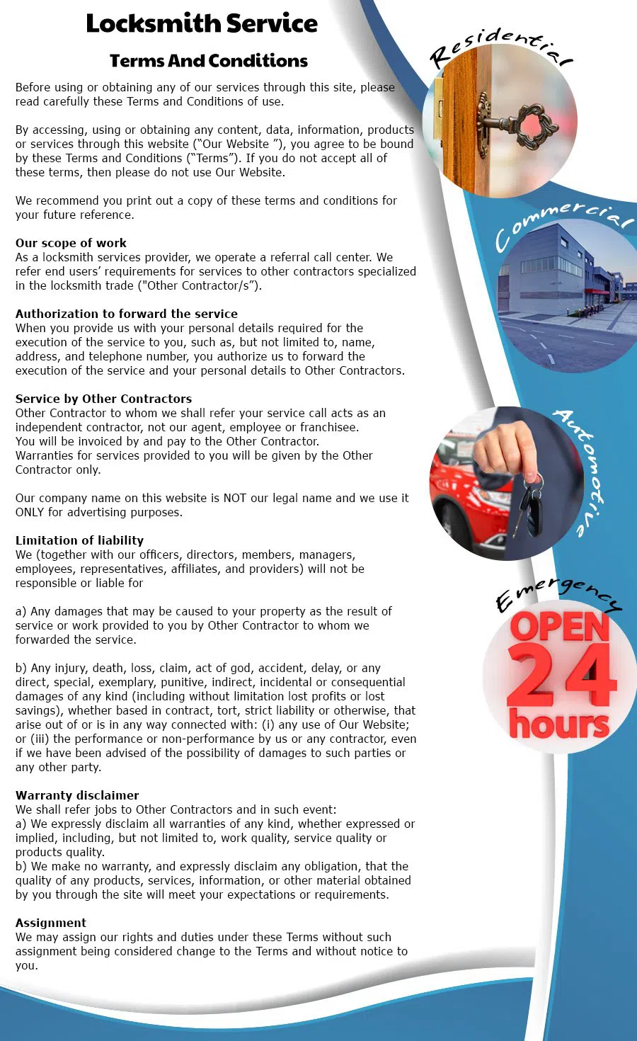 Community Locksmith Store Haddonfield, NJ 856-348-3747 - terms-ls